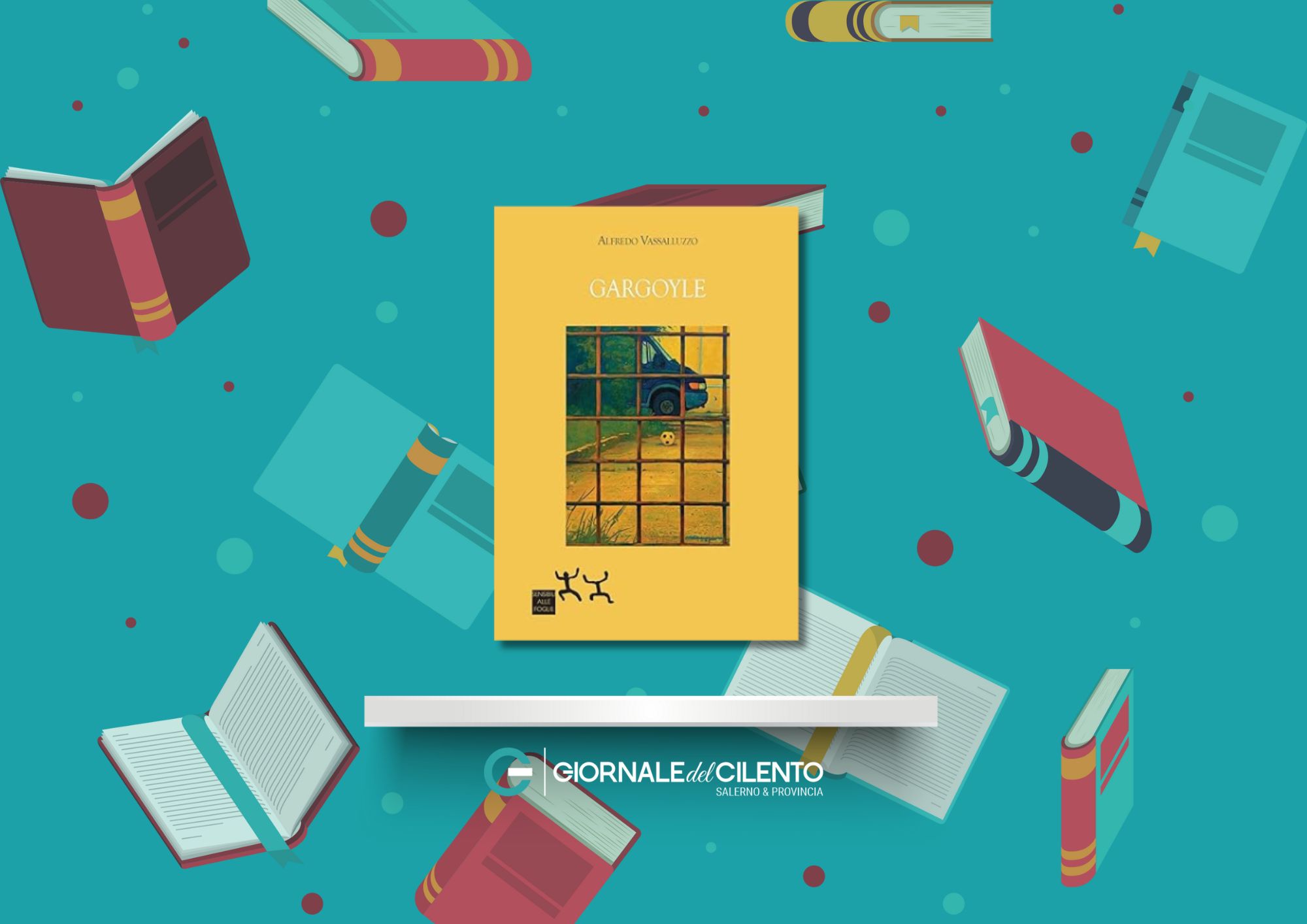 “Gargoyle”, il libro di Alfredo Vassalluzzo che racconta il mondo invisibile del carcere