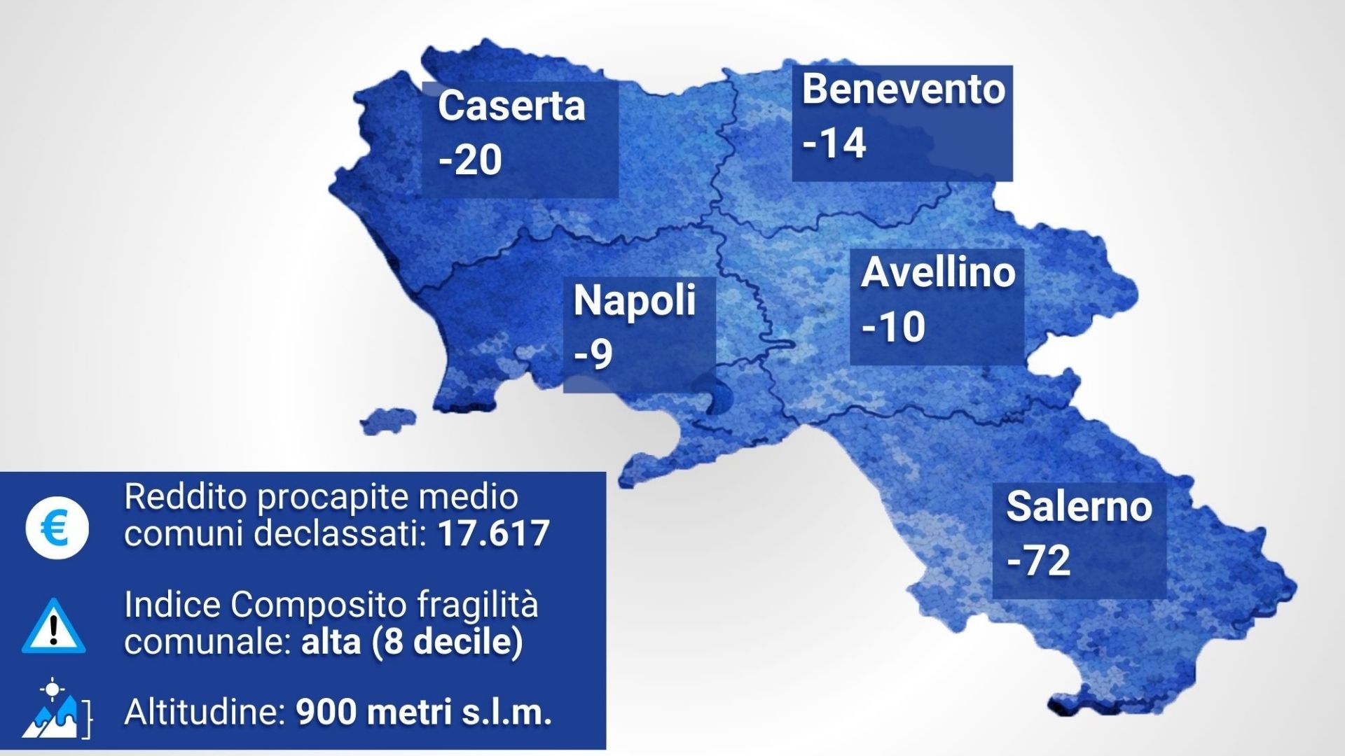 Nuovi criteri di classificazione dei comuni montani: in Campania sindaci sulle barricate