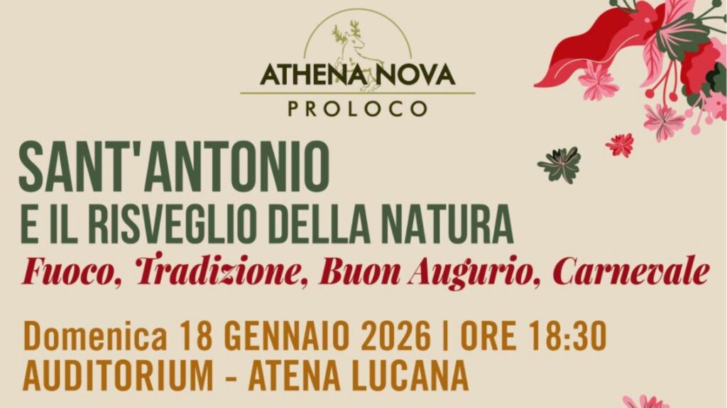 Tradizioni: “Sant’Antonio e il risveglio della natura” ad Atena Lucana