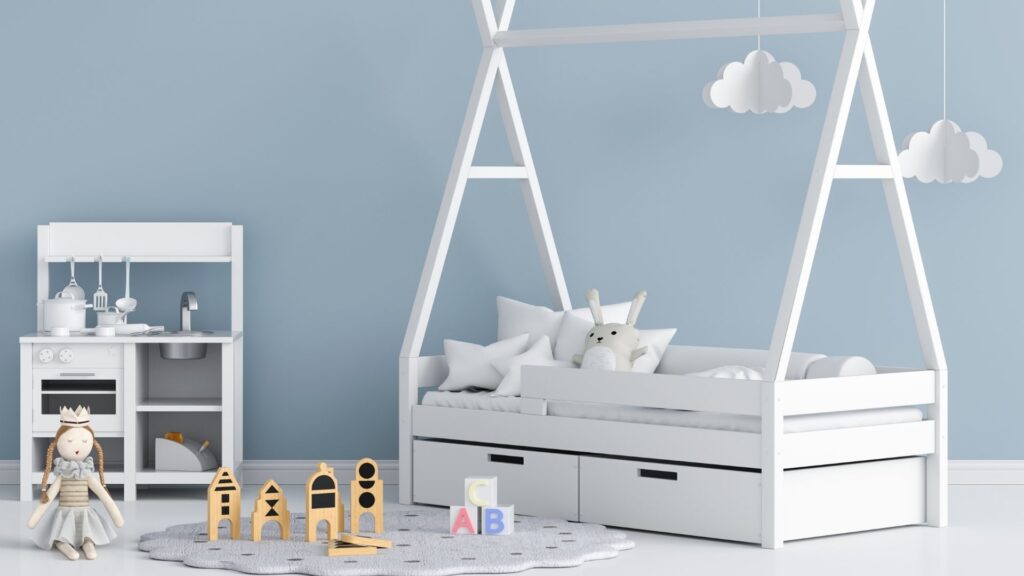 Camerette per bambini che stimolano la creatività: idee di design