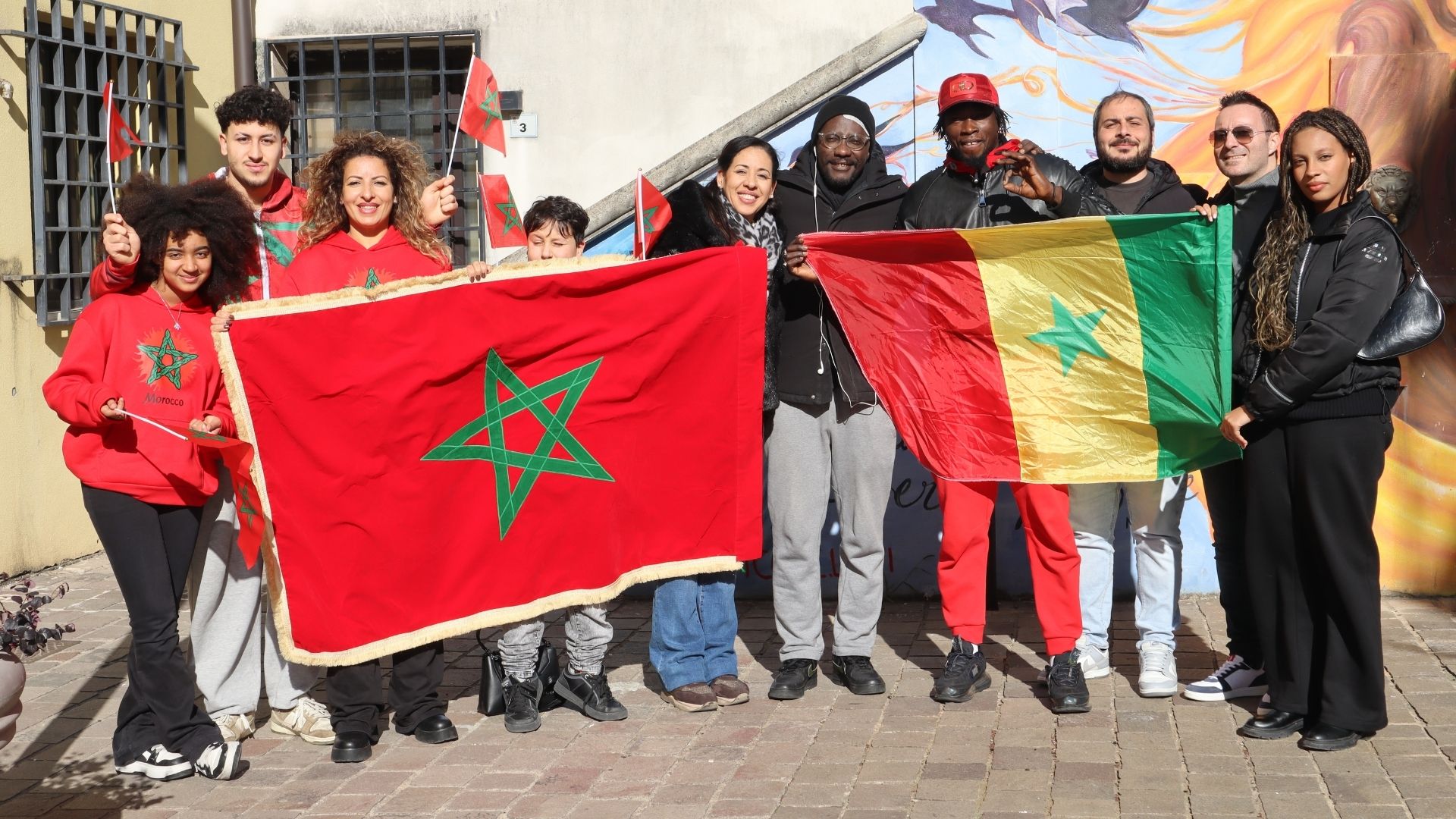 Coppa d’Africa, a Eboli la finale diventa festa di comunità: Senegal e Marocco insieme davanti allo schermo