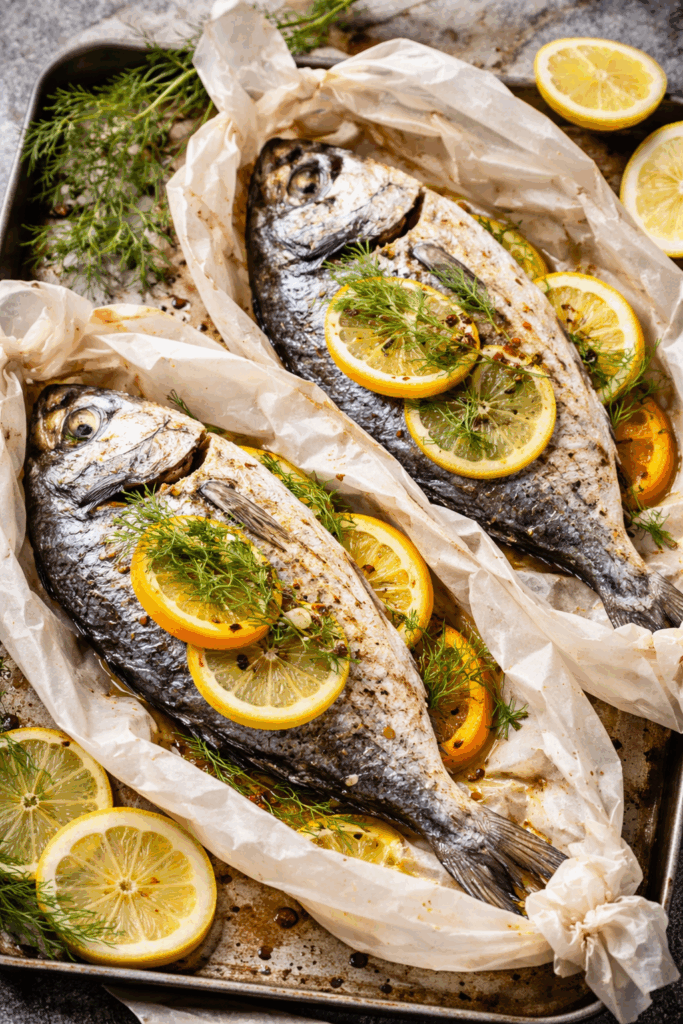Un classico che profuma di Sud: Orata al cartoccio con agrumi e finocchietto