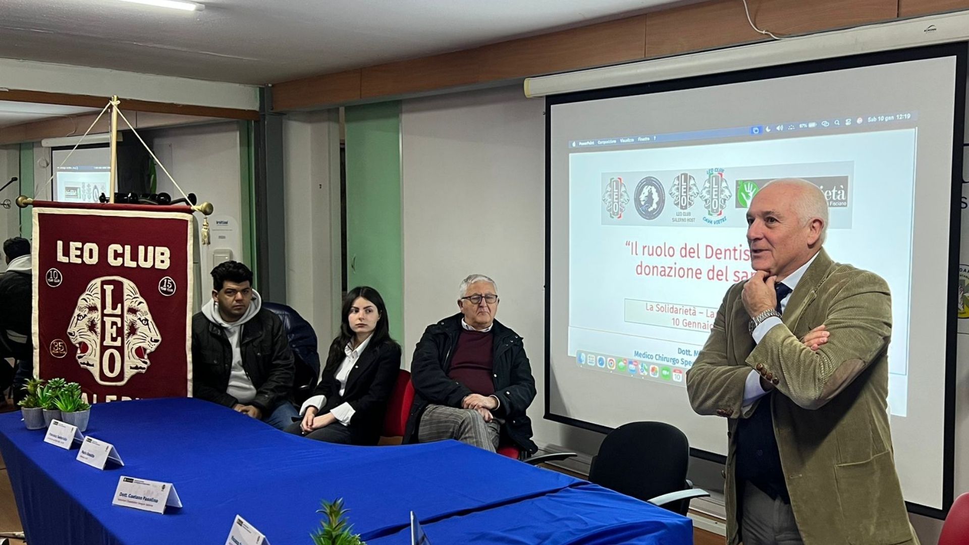 “La solidarietà” di Fisciano: successo per il dibattitto sull’importanza di donare il sangue