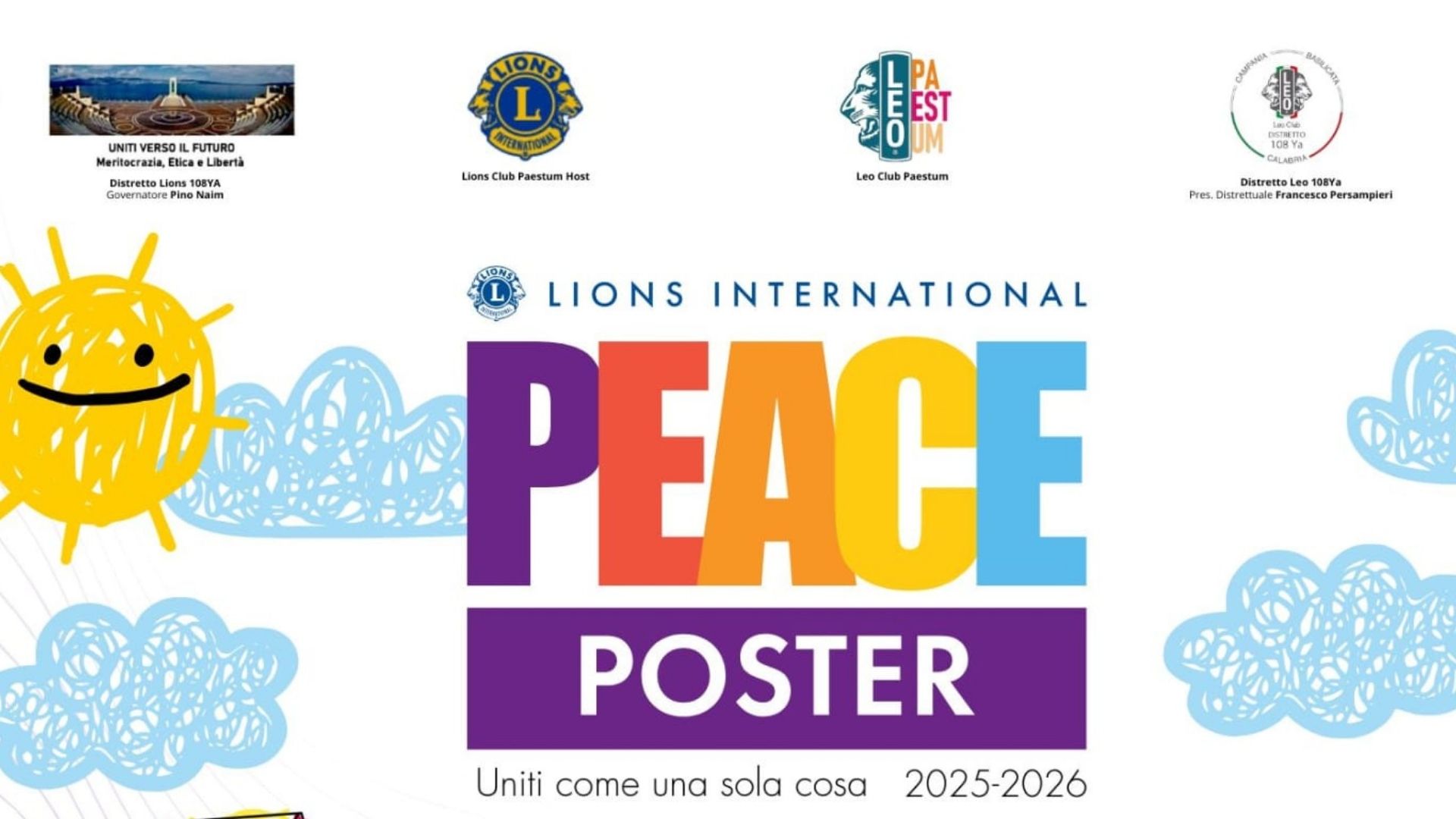 Capaccio Paestum, il 31 gennaio la cerimonia di premiazione “Poster della pace”