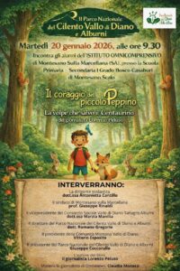 Montesano sulla Marcellana, il Parco del Cilento presenta il libro per bambini “Il coraggio del piccolo Peppino”
