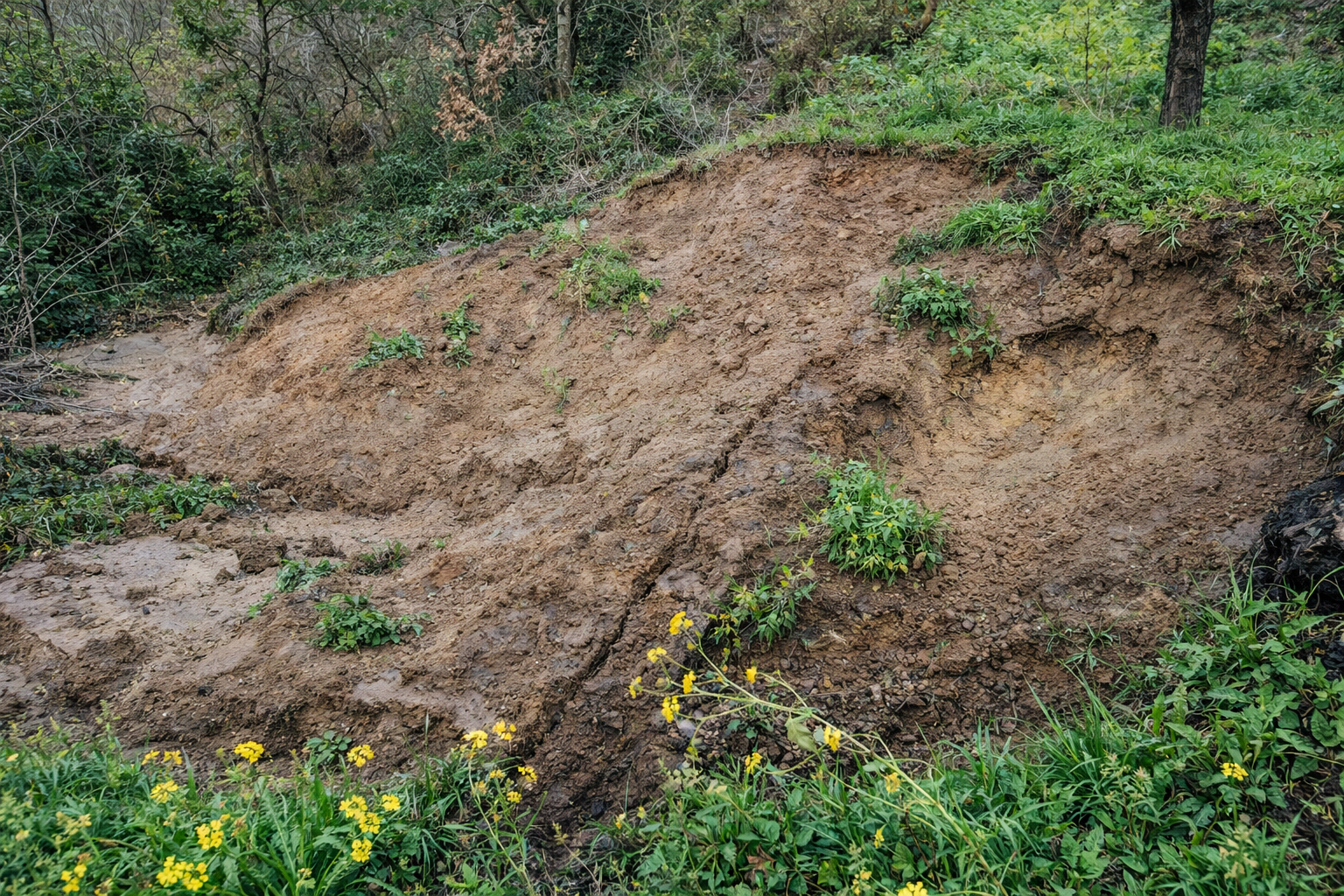 Frana nel Cilento , scatta lo sgombero cautelativo di un’abitazione: evacuata una famiglia