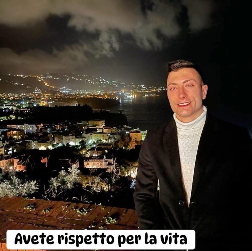 Figlio muore a 25 anni dopo incidente, l’appello della mamma: «Vi prego, non correte»