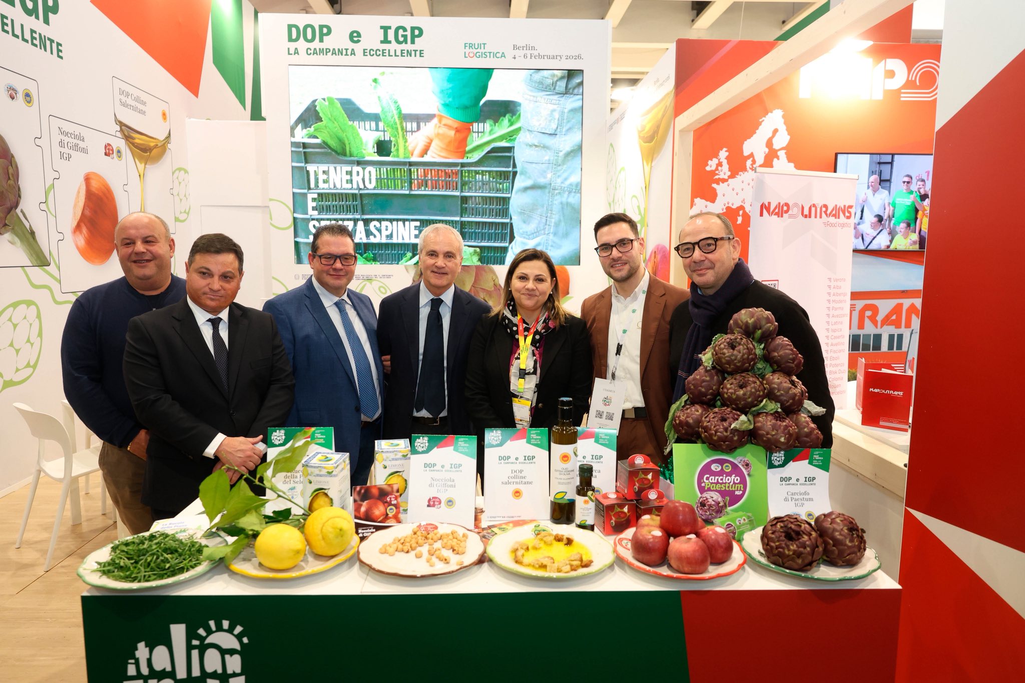 «Alleati di produttori e consumatori»: la Rucola Piana del Sele Igp traina la Dop economy campana alla Fruit Logistica di Berlino