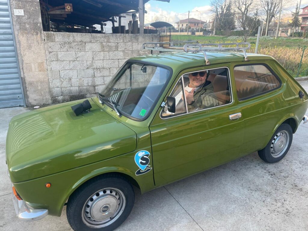 Da Sala Consilina a Sanremo sulla storica 127: il viaggio fuori rotta di Daniele Pugliese