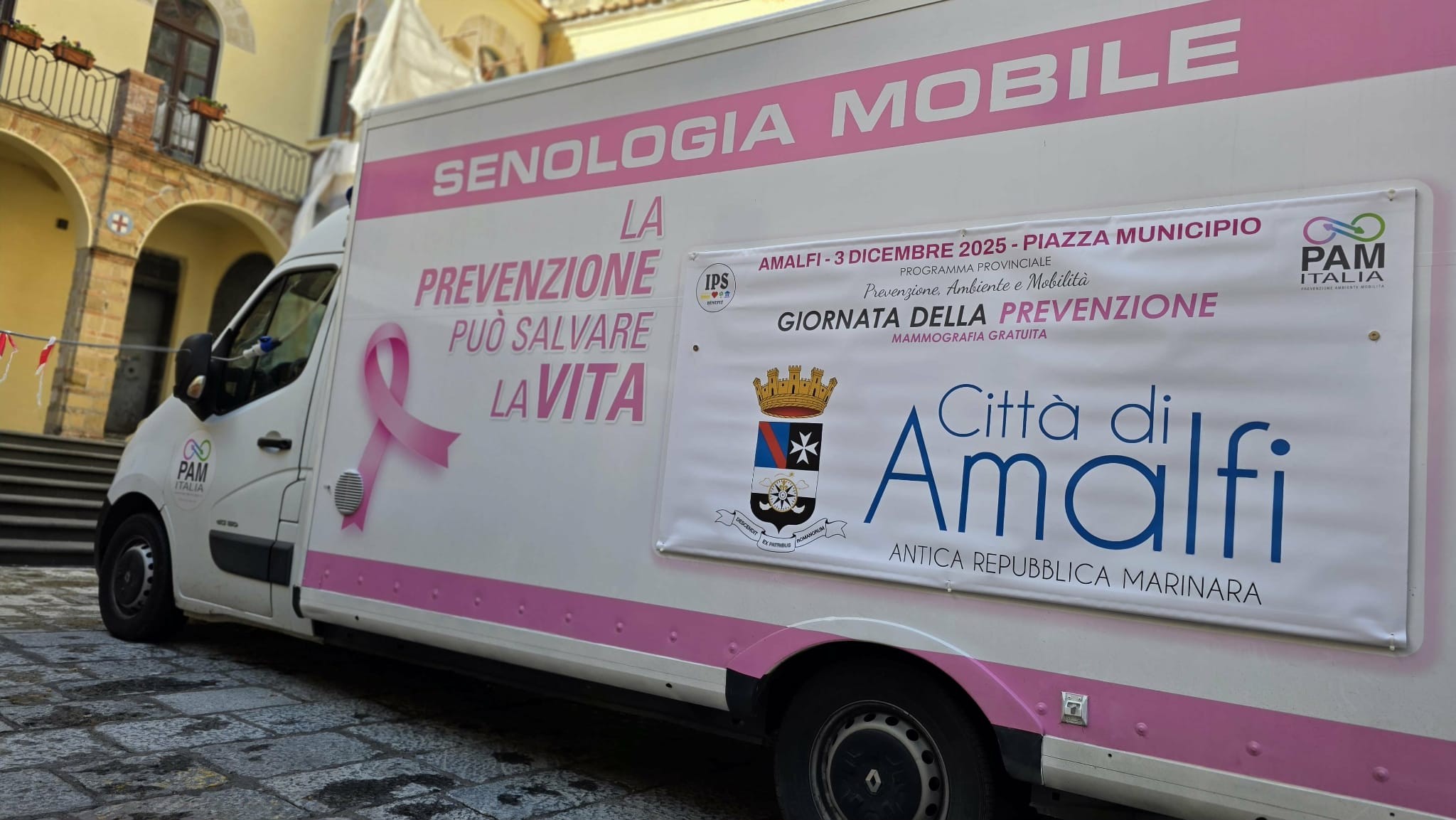 «La prevenzione ti salva la vita»: ad Amalfi il progetto screening senologico