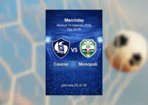 Cavese, sfida salvezza contro il Monopoli