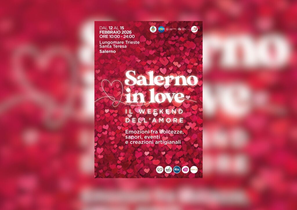 «Salerno in love» sul Lungomare Trieste dal 12 al 15 febbraio