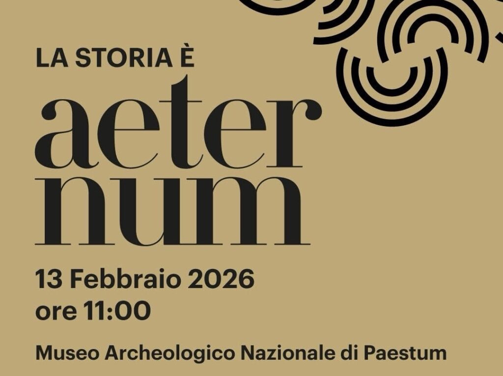 Paestum, il patrimonio che vive nel presente: al Museo archeologico un evento sulla storia “Aeternum”