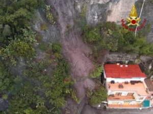 Vietri sul mare: al via i lavori di somma urgenza per la frana