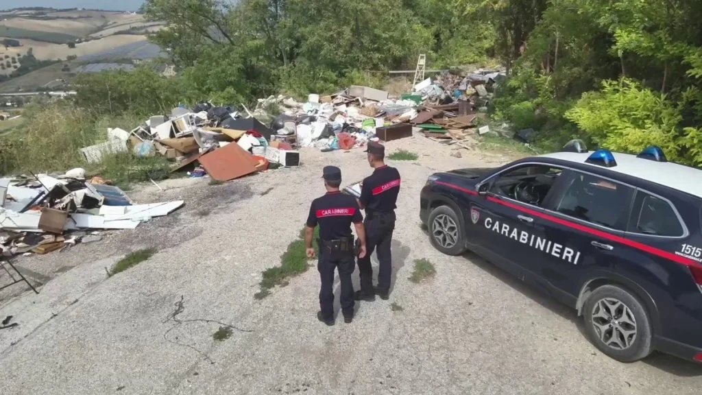 Bellizzi: maxi sequestro di rifiuti pericolosi nella zona industriale