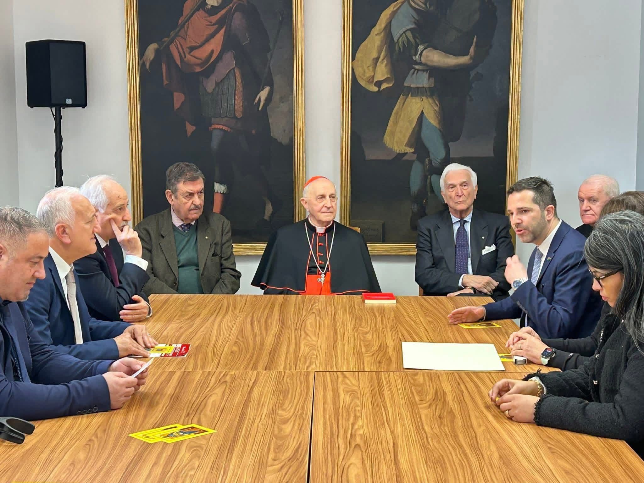 Al Cardinale Fernando Filoni il Premio Internazionale «Nassiriya per la Pace»