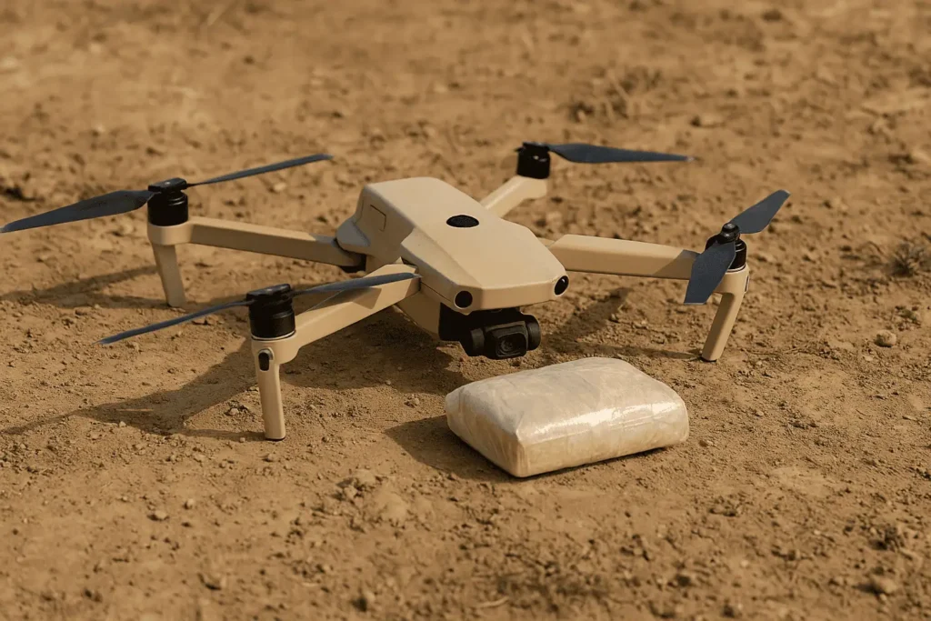 Drone carico di droga e cellulari intercettato nel carcere di Fuorni: nuovo tentativo sventato all’alba