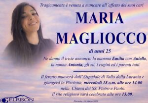 Montecorice, eseguite le autopsie sui fidanzati morti nell’incidente: funerali mercoledì a Ponte Barizzo e Pisciotta