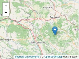 Terremoto tra Basilicata e Vallo di Diano: scossa di magnitudo 2.3, nessun danno segnalato