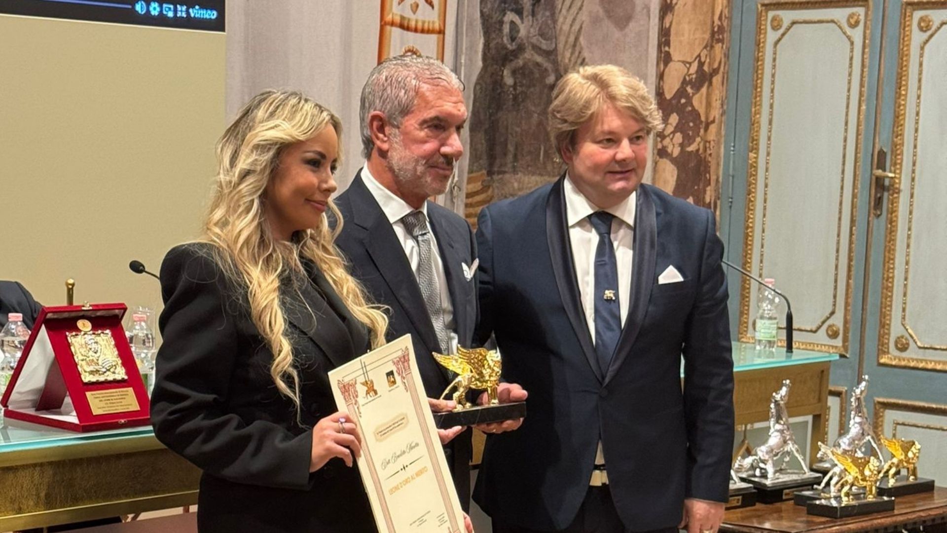 Benny Marotta ritira il Leone d’Oro, oltre l’emigrazione: famiglia, impresa e identità