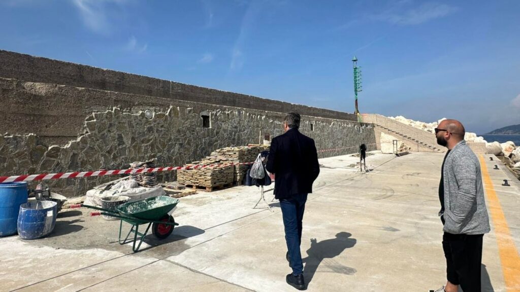 Castellabate, proseguono i lavori di riqualificazione del porto di San Marco