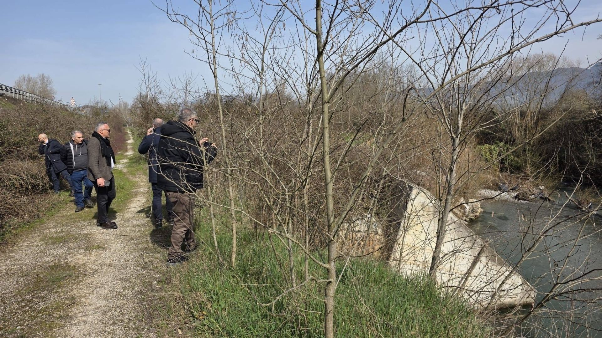Criticità lungo il fiume Calore, oggi sopralluogo della Regione a Buonabitacolo