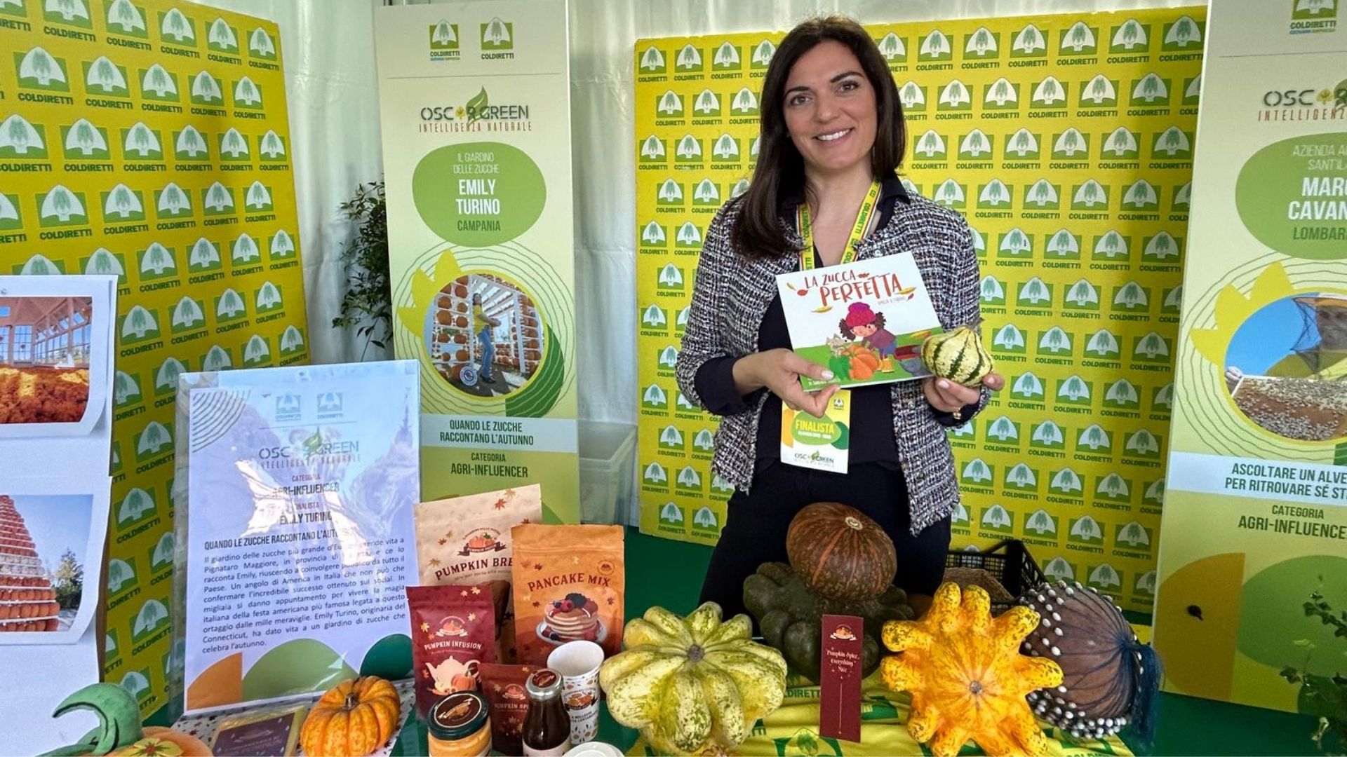 Emily Turino vince l’Oscar green 2026: il Giardino delle zucche di Pignataro Maggiore conquista l’Italia