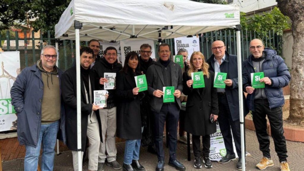 FdI in piazza nel salernitano per la riforma della giustizia