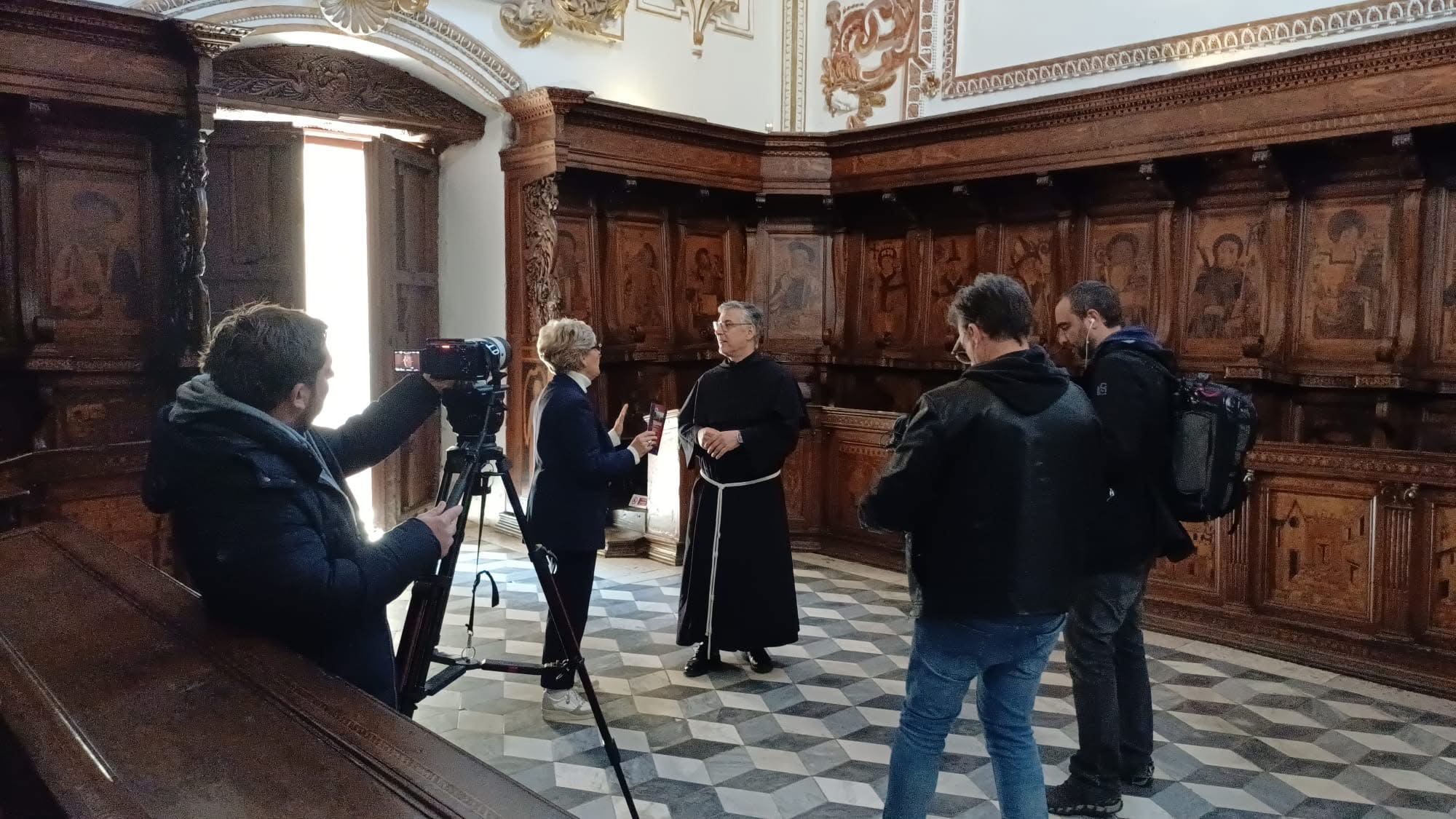 Rai3 a Padula per “In cammino – tra Arte e Fede”, puntata in onda a Pasquetta