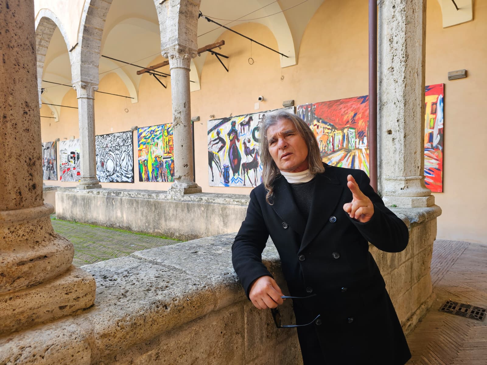 L’Antica Volcei di Buccino rivive attraverso i colori di Fernando Mangone