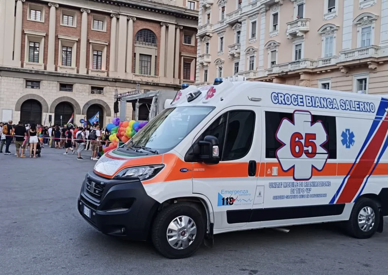Croce Bianca Salerno, un punto di riferimento in Campania per soccorso e assistenza sanitaria