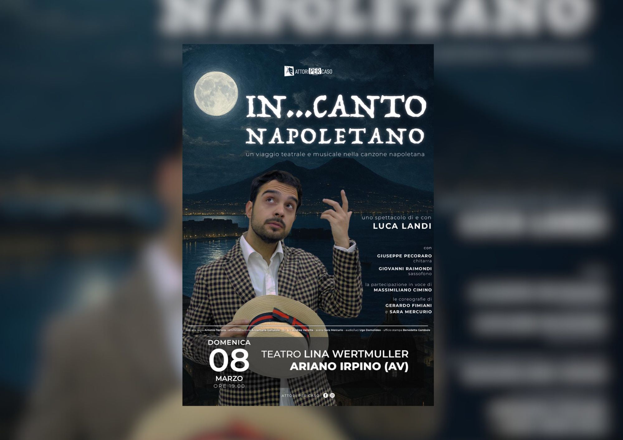 “IN…Canto Napoletano”: la tradizione partenopea in scena a Battipaglia