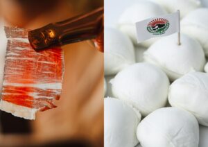 Mozzarella di Bufala Campana Dop e Prosciutto Jabugo Dop:a Barcellona nasce un gemellaggio europeo del gusto