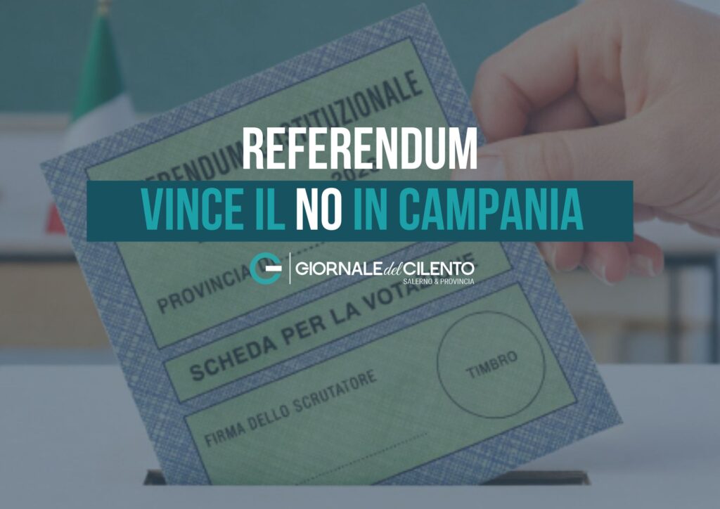 Referendum, in Campania vince il No. A Salerno margine più contenuto