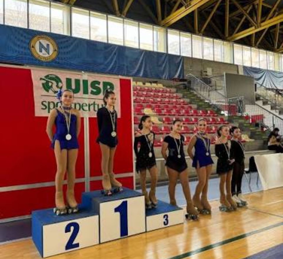 Il pattinaggio campano cresce: grande successo per i campionati regionali