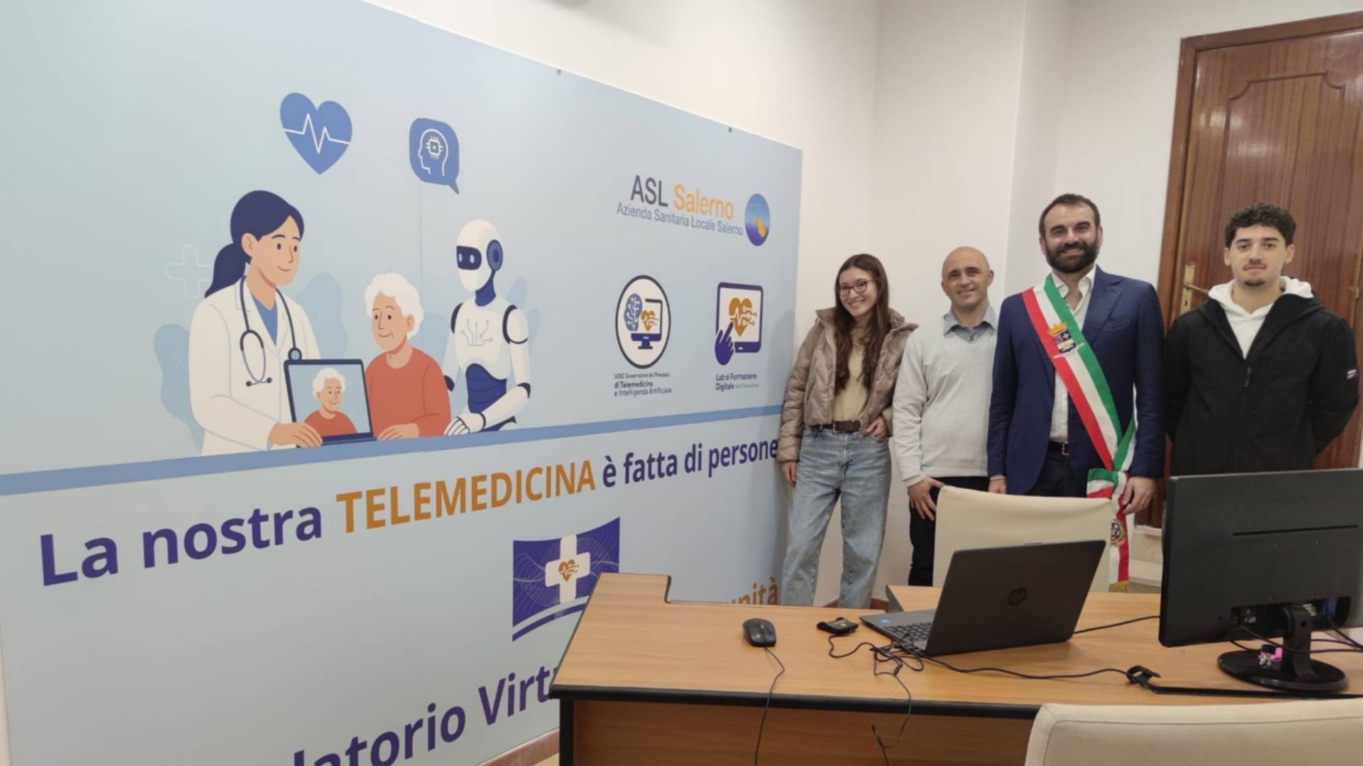 Sanità di prossimità, attivi gli ambulatori virtuali ad Amalfi e Baronissi. Siglato protocollo ad Agropoli