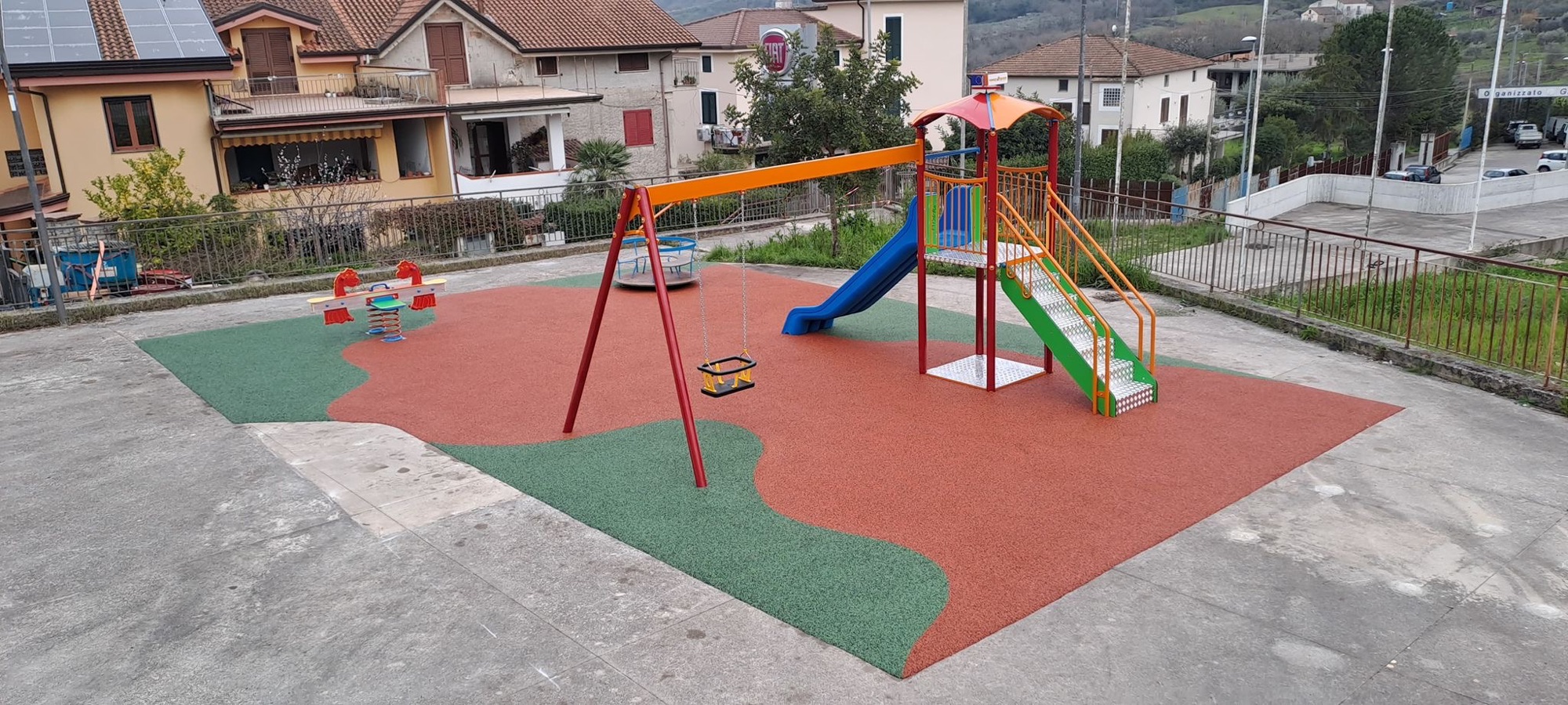 Roccadaspide, rinnovato il parco giochi nella frazione di Serra