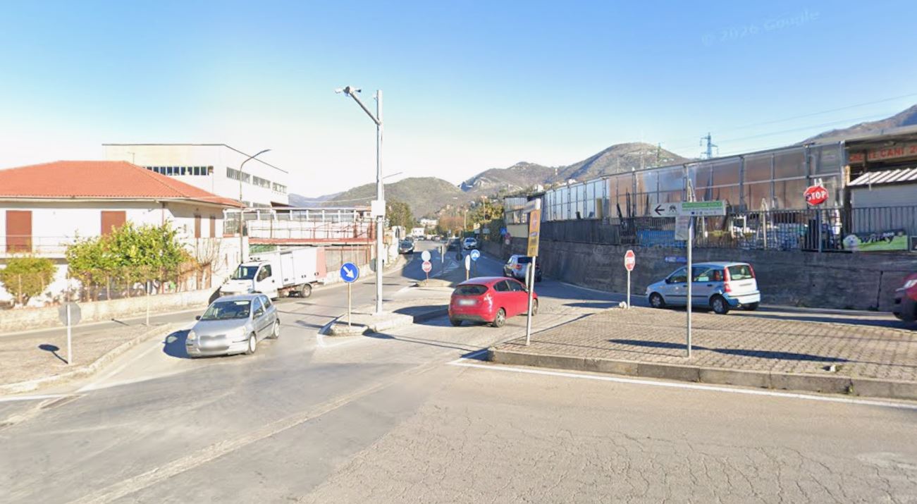 Cava de’ Tirreni, al via i lavori per la nuova rotatoria a Pregiato