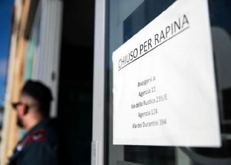 Rapine in banca, la Campania è la terza regione in Italia