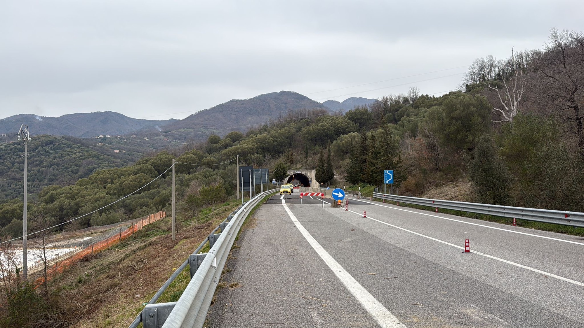 Cilentana, domani chiusa per alcune ore la tratta Massicelle – Montano Antilia