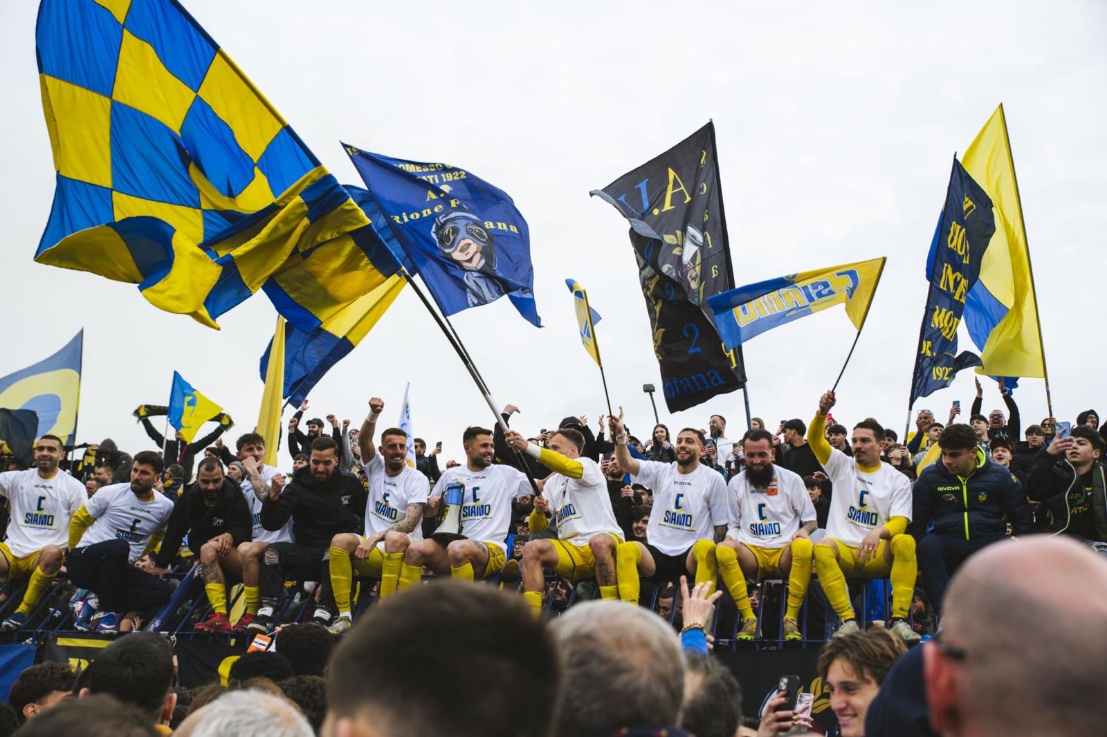 Scafatese promossa in Serie C: festa al Vitiello dopo il 4-2 al Monastir