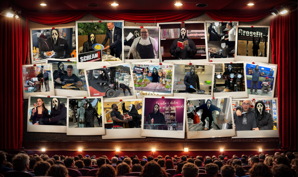 Scream “invade” le attività del Cilento: il cinema che coinvolge “spaventosamente” tutti