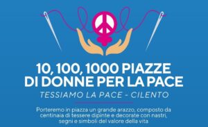 Donne in piazza per la pace ad Ascea Marina, adesione dal Cilento