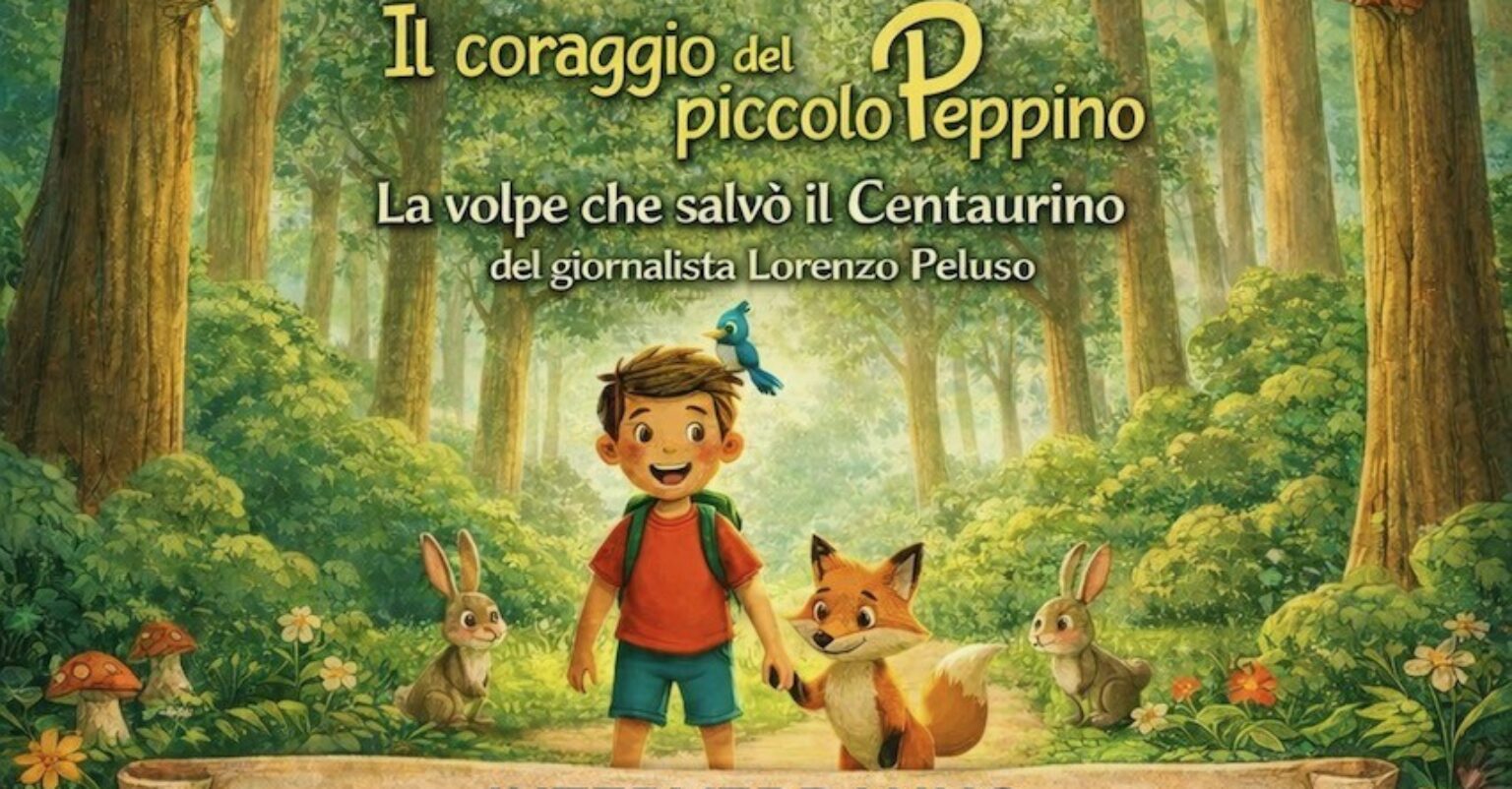 “Il coraggio del piccolo Peppino, la volpe che salvò il Centaurino”, il libro di Lorenzo Peluso sarà presentato ai bambini di Sant’Arsenio