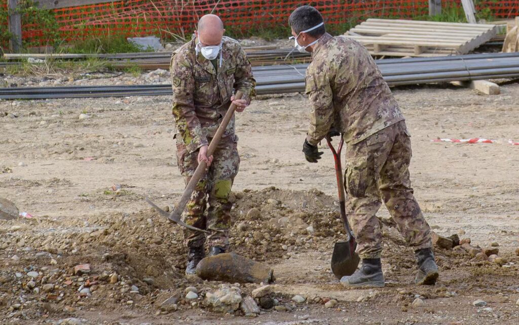 Riemerge un’altra bomba della Seconda guerra mondiale: doppia evacuazione in arrivo