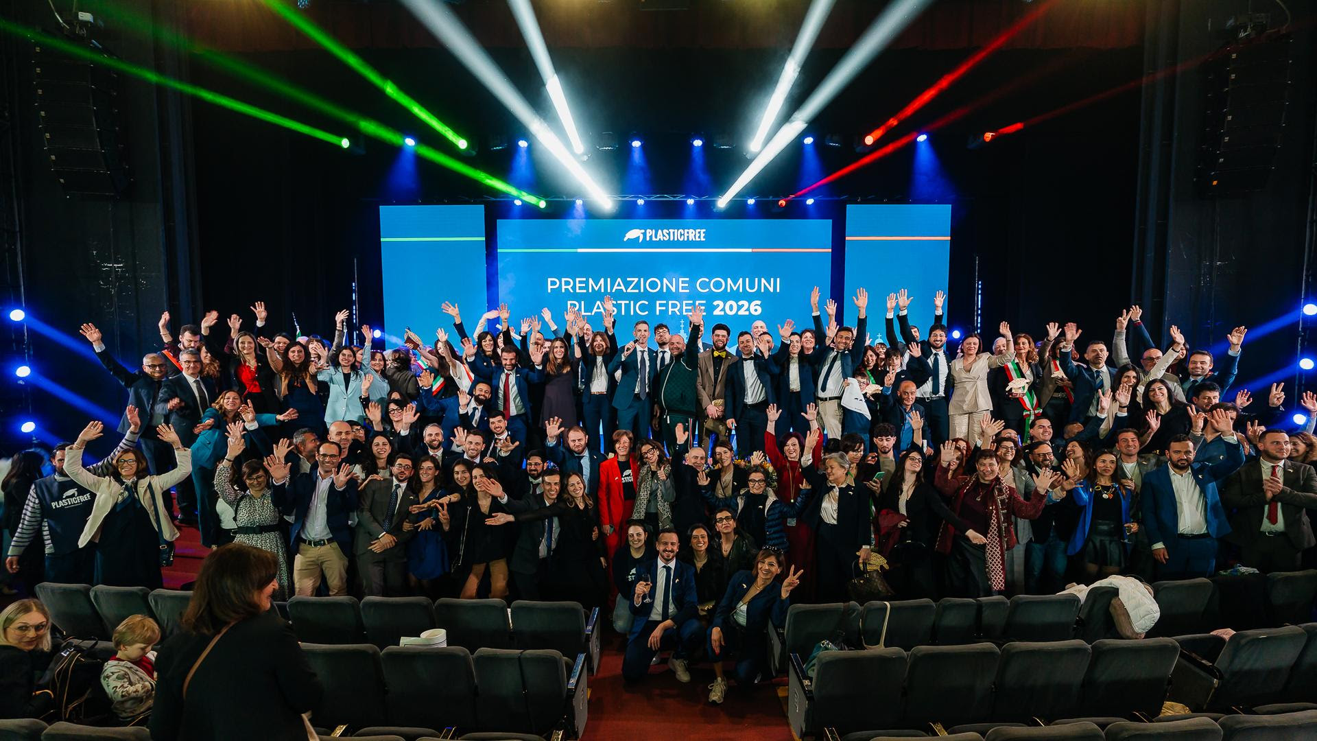 A Roma premiati i 141 “Comuni Plastic Free”, 11 con tre tartarughe: Agropoli sul podio