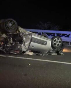 Incidente sull’A2 del Mediterraneo, tre feriti: due auto coinvolte