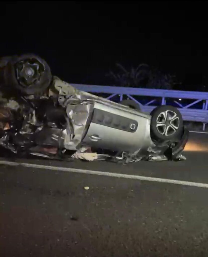 Incidente sull’A2 del Mediterraneo, tre feriti: due auto coinvolte