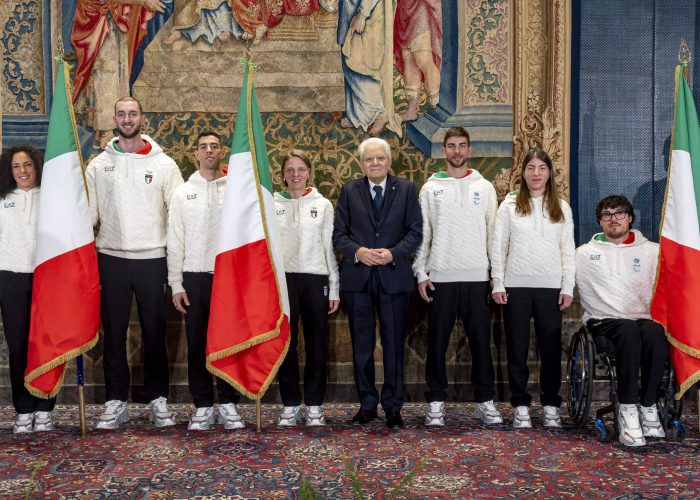 Gli azzurri al Quirinale: l’omaggio di Sergio Mattarella agli eroi delle Olimpiadi Invernali