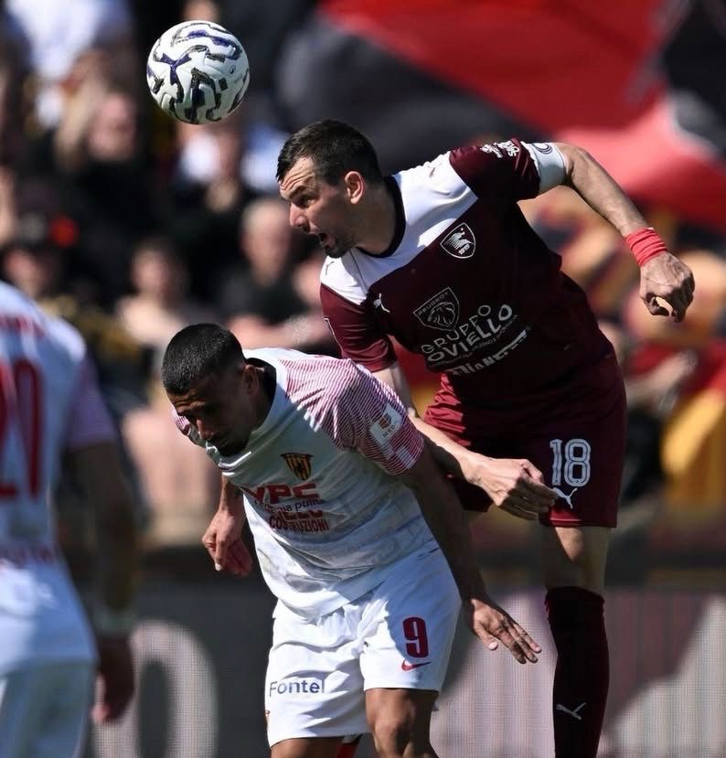 Salernitana-Benevento 0-1: colpo sannita all’Arechi, decide un gol nella ripresa